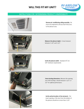 Load image into Gallery viewer, RV Airflow for Dometic Brisk Air 2, Evolution, Blizzard