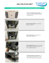 Load image into Gallery viewer, RV Airflow for Coleman Mach 3, 10, 15, Q Shallow Plenum