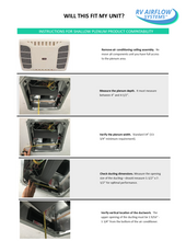 Load image into Gallery viewer, RV Airflow for Coleman Mach 3, 10, 15, Q Shallow Plenum
