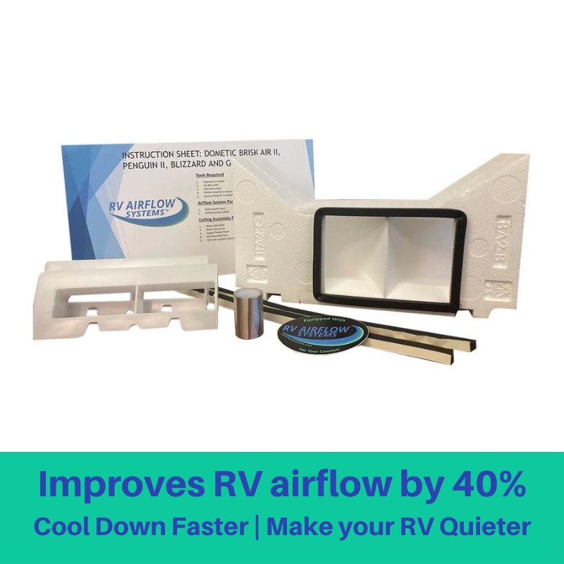RV Airflow for Dometic Brisk Air 2, Evo, Blizzard